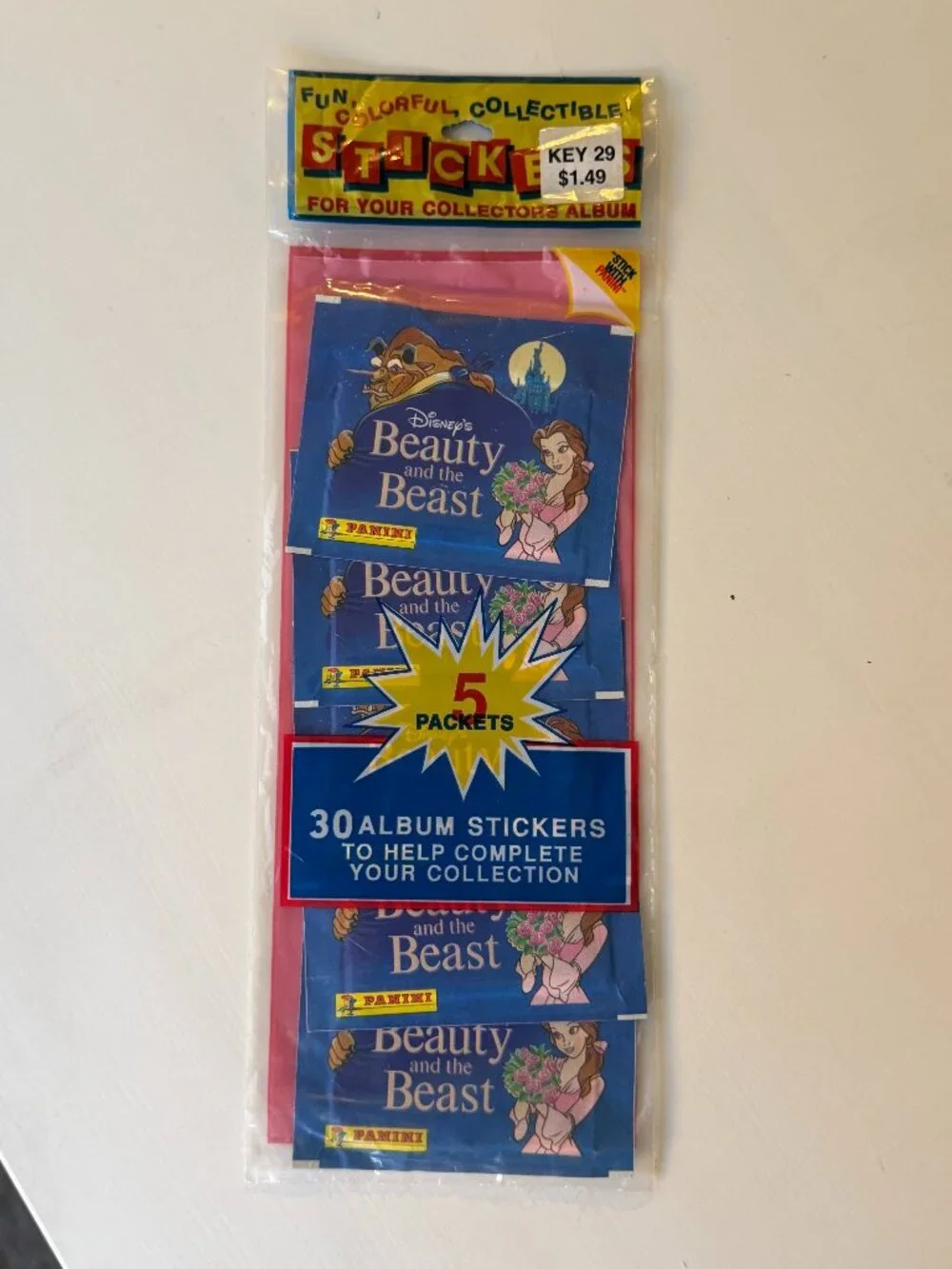 SEALED Vintage 1990s Panini Disney